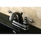 Kingston Brass NB5610AL 4" Centerset Bathroom Faucet, Black Stainless Steel NB5610AL - alternate 6